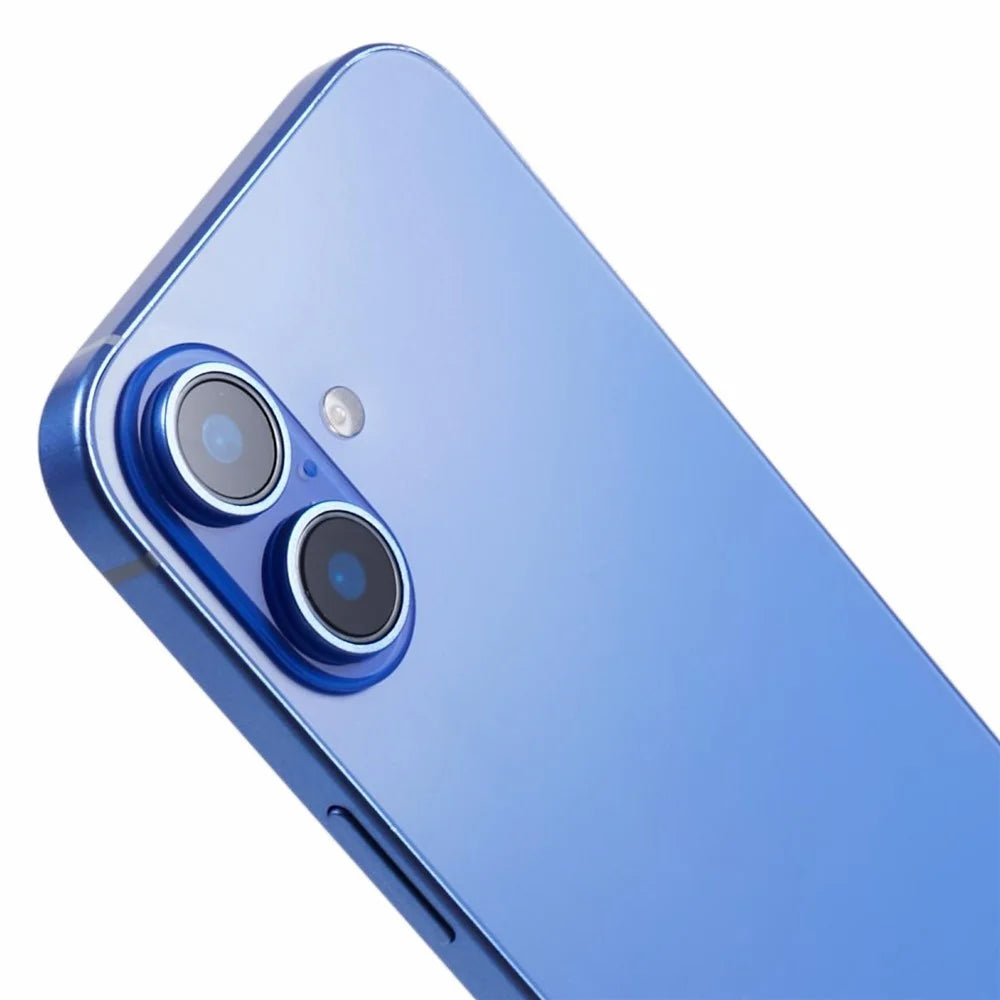 For iPhone 16 Plus Color Screen Dummy Phone Shooting Counter Display Toys (Without Logo) - Blue - 6