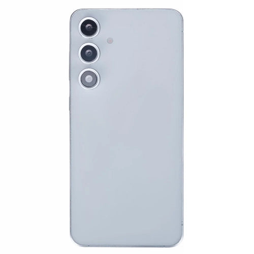 For Samsung Galaxy S24 FE Black Screen Fake Phone Model Not Real Smartphone Display (Without Logo) - White - 1
