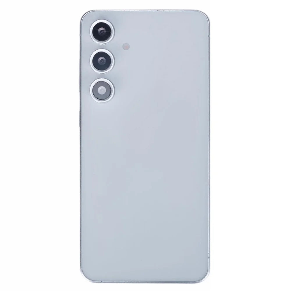 For Samsung Galaxy S24 FE Black Screen Fake Phone Model Not Real Smartphone Display (Without Logo) - White - 1
