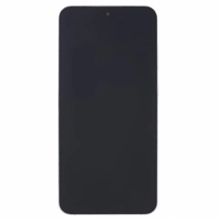 For Samsung Galaxy S24 FE Black Screen Fake Phone Model Not Real Smartphone Display (Without Logo) - White - 2
