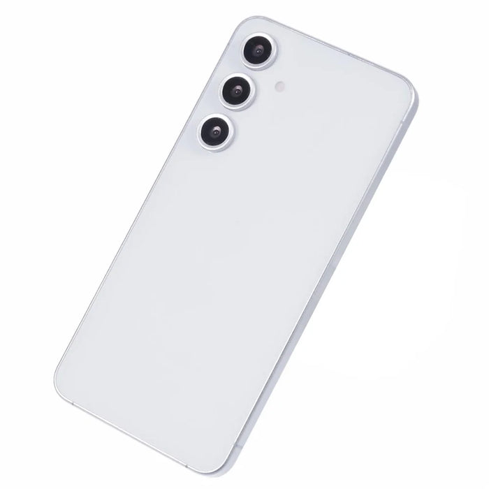For Samsung Galaxy S24 FE Black Screen Fake Phone Model Not Real Smartphone Display (Without Logo) - White - 4