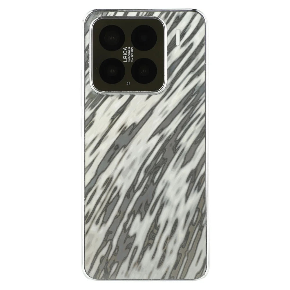 For Xiaomi 15 Black Screen Fake Phone Model Not Real Smartphone Display (Without Logo) - Silver - 1