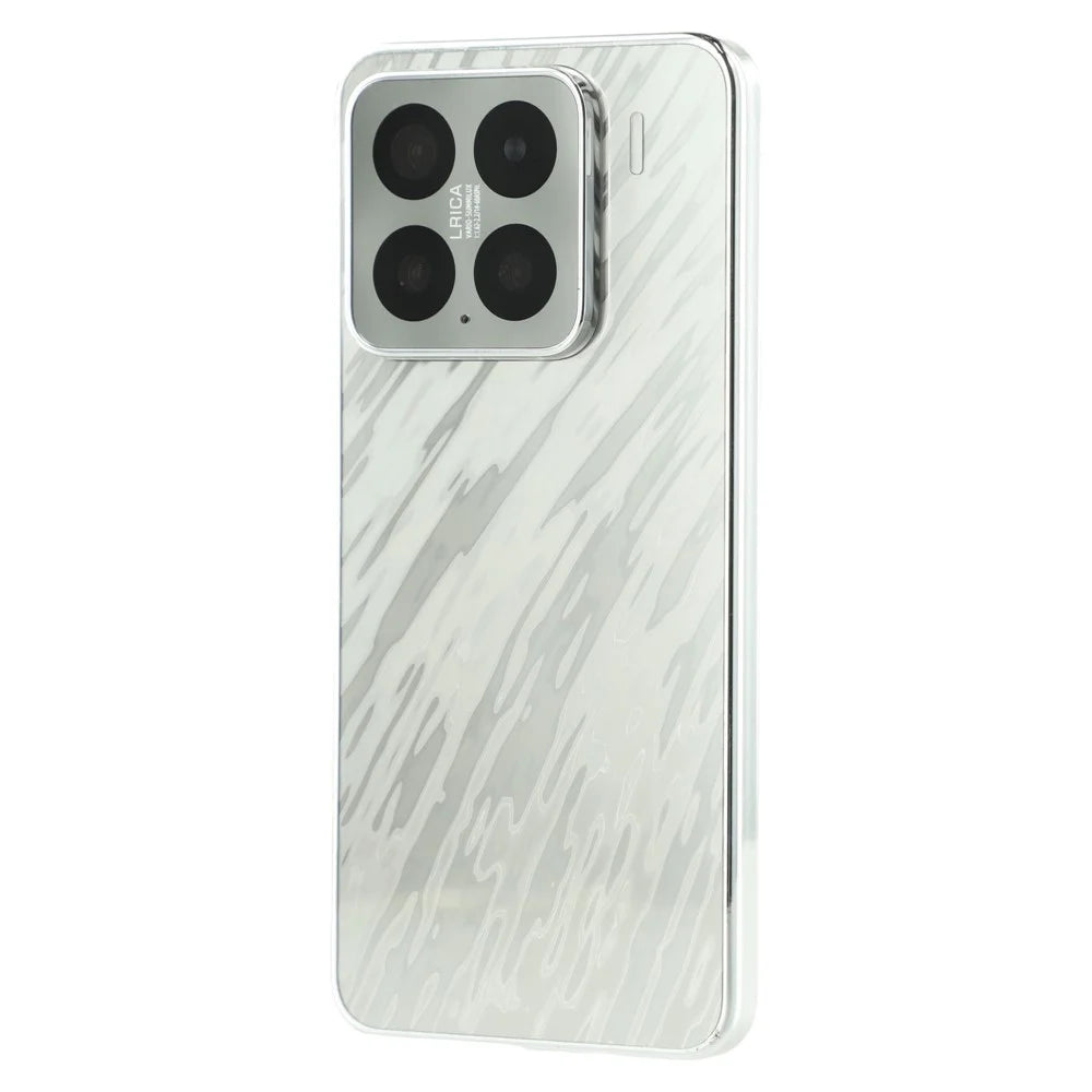 For Xiaomi 15 Black Screen Fake Phone Model Not Real Smartphone Display (Without Logo) - Silver - 3