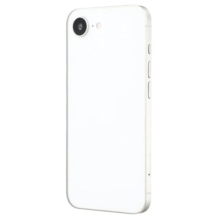 For iPhone 16e Black Screen Fake Phone Model Not Real Smartphone Display (Without Logo) - White - 3