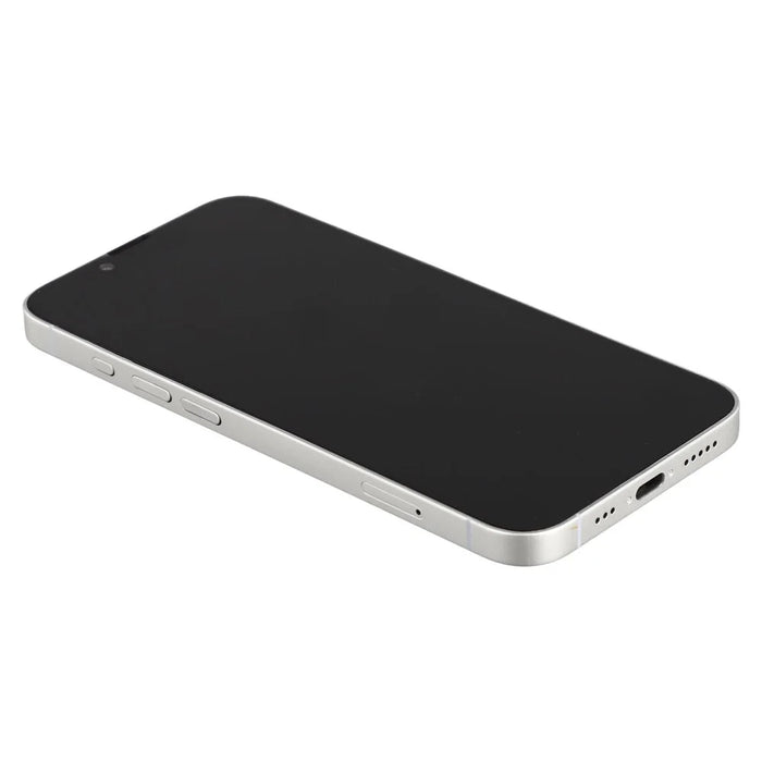 For iPhone 16e Black Screen Fake Phone Model Not Real Smartphone Display (Without Logo) - White - 5