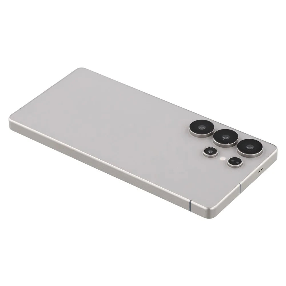 For Samsung Galaxy S25 Ultra Color Screen Dummy Phone Shooting Counter Display Toys (Without Logo) - Titanium Gray - 5