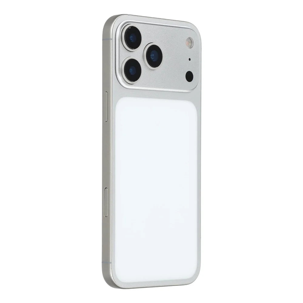 For iPhone 17 Pro Max Black Screen Fake Phone Model Not Real Smartphone Display (Without Logo) - White - 1