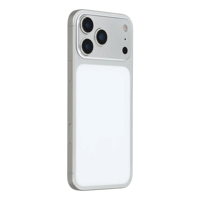 For iPhone 17 Pro Max Black Screen Fake Phone Model Not Real Smartphone Display (Without Logo) - White - 1