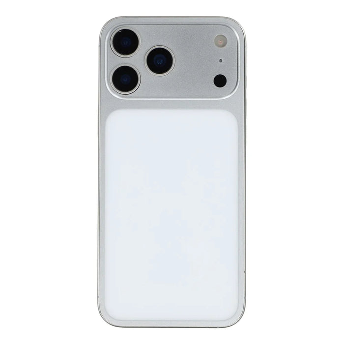 For iPhone 17 Pro Max Black Screen Fake Phone Model Not Real Smartphone Display (Without Logo) - White - 3