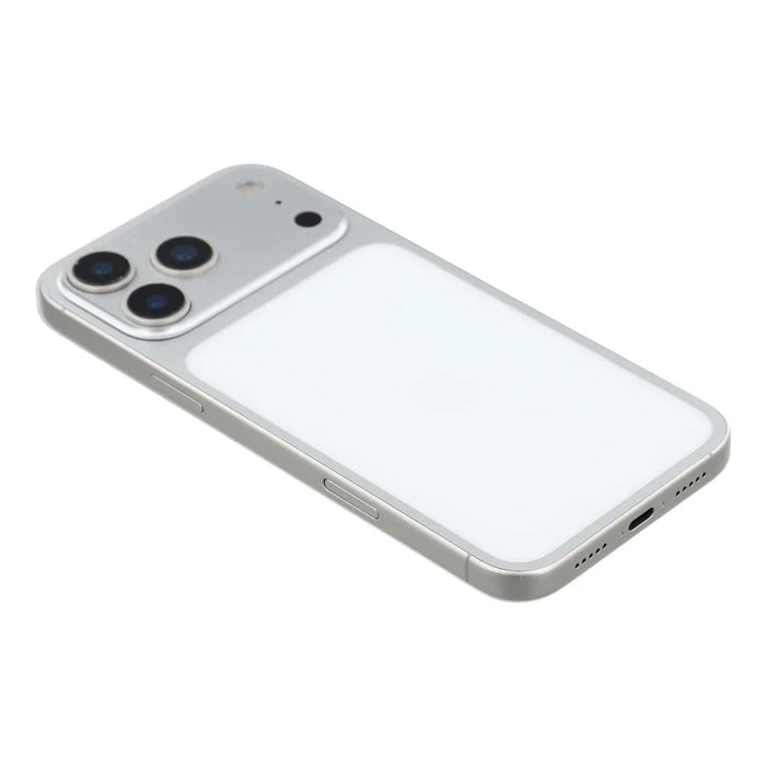 For iPhone 17 Pro Max Black Screen Fake Phone Model Not Real Smartphone Display (Without Logo) - White - 5