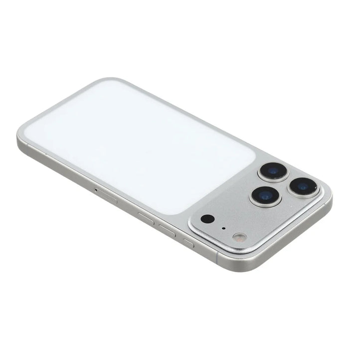 For iPhone 17 Pro Max Black Screen Fake Phone Model Not Real Smartphone Display (Without Logo) - White - 6