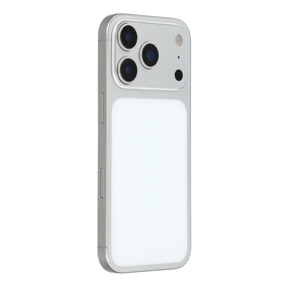 For iPhone 17 Pro Black Screen Fake Phone Model Not Real Smartphone Display (Without Logo) - White - 1