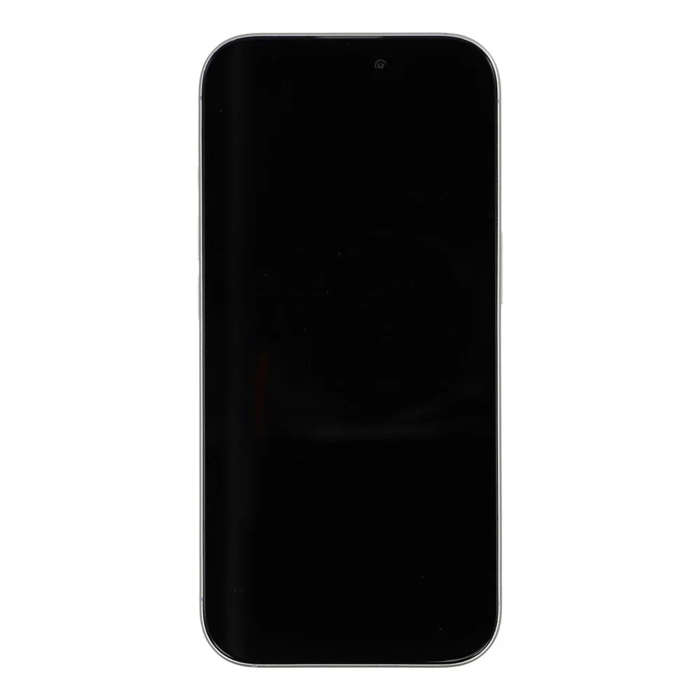 For iPhone 17 Pro Black Screen Fake Phone Model Not Real Smartphone Display (Without Logo) - White - 2