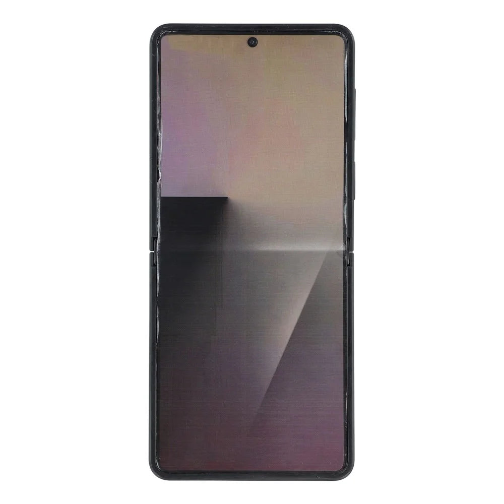 For Samsung Galaxy Z Flip7 5G Color Screen Dummy Phone Shooting Counter Display Toys (Without Logo) - Black - 2