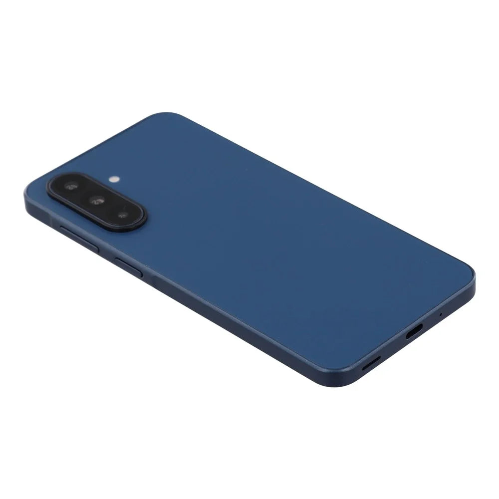 For Samsung Galaxy A18 5G / A18 4G / A17 5G Black Screen Fake Phone Model Not Real Smartphone Display (Without Logo) - Blue - 4