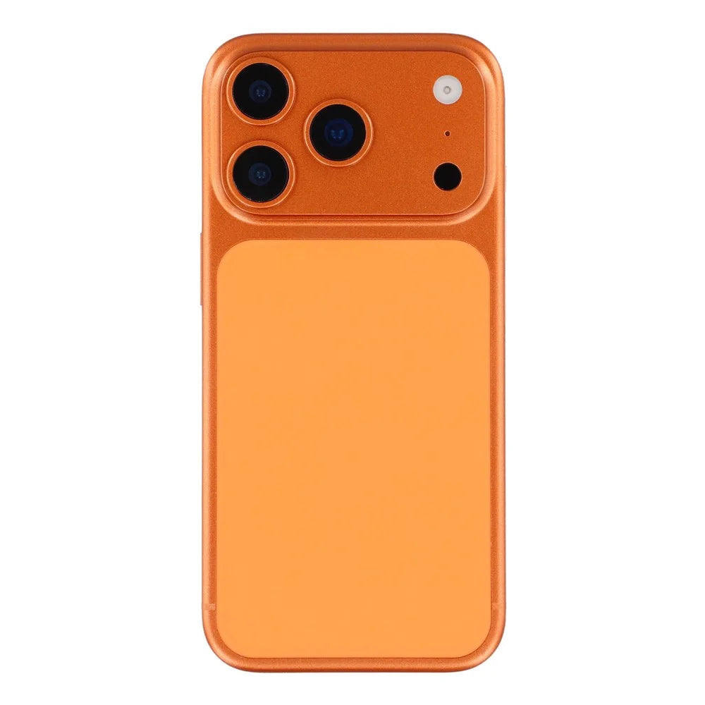 For iPhone 17 Pro Color Screen Dummy Phone Shooting Counter Display Toys (Without Logo) - Orange - 2