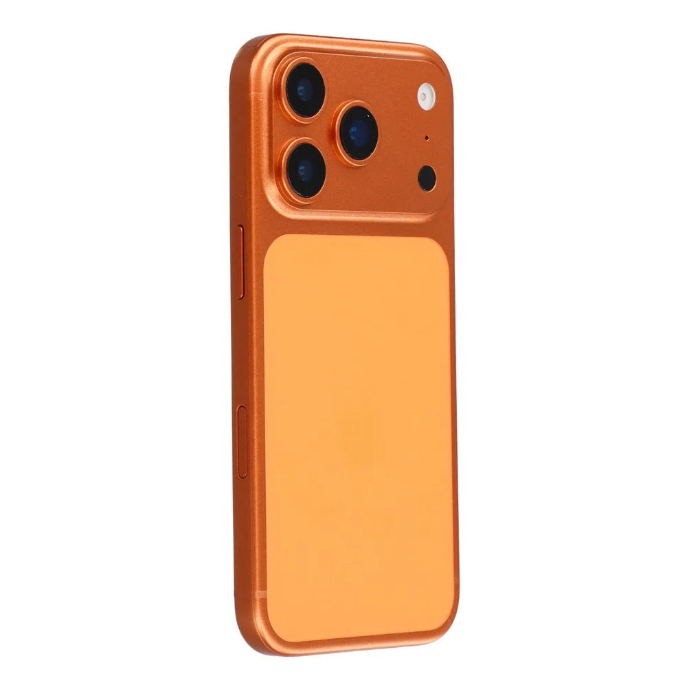 For iPhone 17 Pro Color Screen Dummy Phone Shooting Counter Display Toys (Without Logo) - Orange - 4