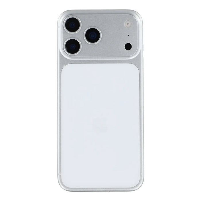 For iPhone 17 Pro Max Color Screen Dummy Phone Shooting Counter Display Toys (Without Logo) - Silver - 2