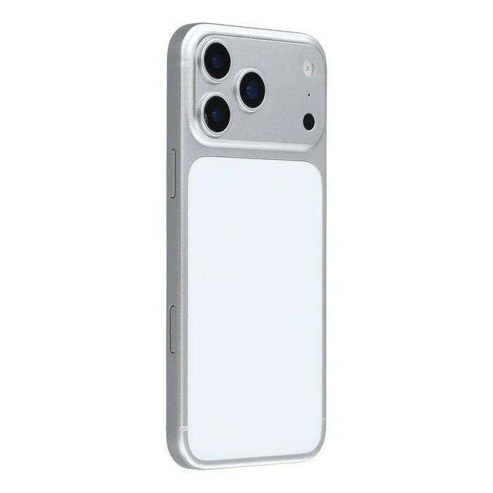 For iPhone 17 Pro Max Color Screen Dummy Phone Shooting Counter Display Toys (Without Logo) - Silver - 4