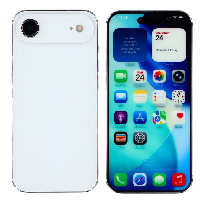 For iPhone Air Color Screen Dummy Phone Shooting Counter Display Toys (Without Logo) - White - 1