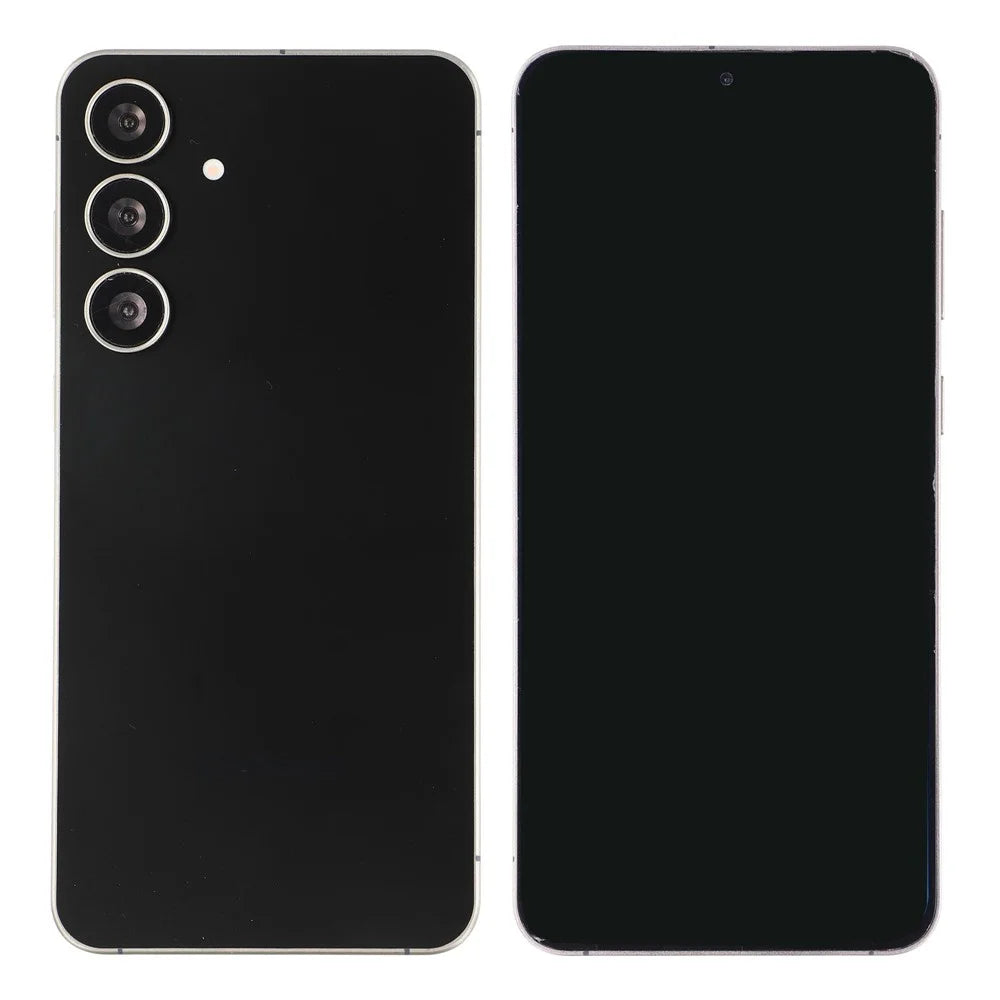 For Samsung Galaxy S25 FE Black Screen Fake Phone Model Not Real Smartphone Display (Without Logo) - Black - 1