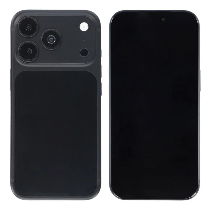 For iPhone 18 Pro Black Screen Fake Phone Model Not Real Smartphone Display (Without Logo) - Black - 1