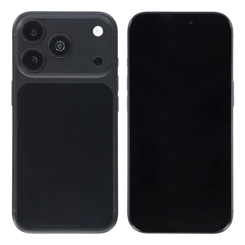 For iPhone 18 Pro Max Black Screen Fake Phone Model Not Real Smartphone Display (Without Logo) - Black - 1