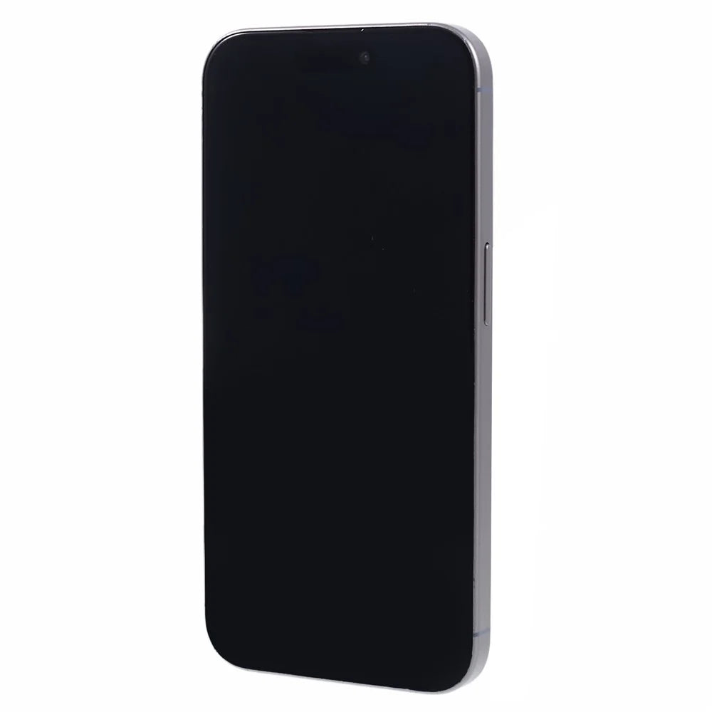 For iPhone 15 Pro Dummy Phone Display Model Non-Working Fake Phone Model Toy (Without Logo) - Natural Titanium - 4