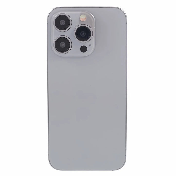 For iPhone 15 Pro Max Dummy Fake Phone Display Model Non-Working Phone Model Toy (Without Logo) - Natural Titanium - 2