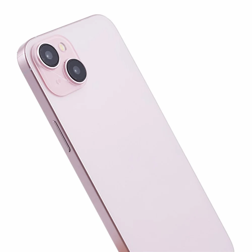 For iPhone 15 Fake Dummy Phone Display Model Non-Working Color Screen Phone 1:1 Scale (Without Logo) - Pink - 7