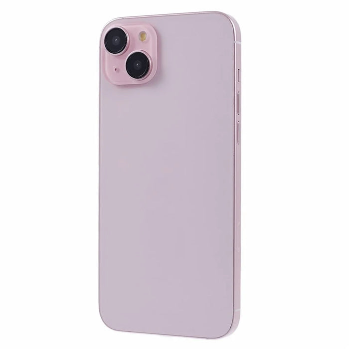 For iPhone 15 Plus Color Screen Dummy Fake Phone Model Non-Working Replica 1:1 Phone (Without Logo) - Pink - 1