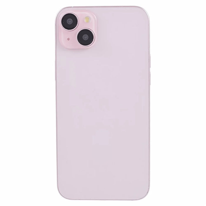 For iPhone 15 Plus Color Screen Dummy Fake Phone Model Non-Working Replica 1:1 Phone (Without Logo) - Pink - 3