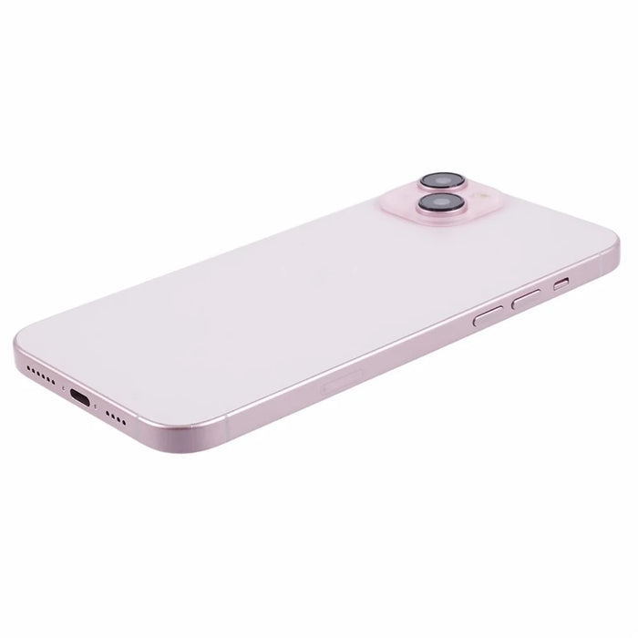For iPhone 15 Plus Color Screen Dummy Fake Phone Model Non-Working Replica 1:1 Phone (Without Logo) - Pink - 4