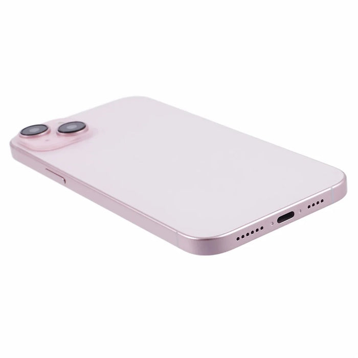 For iPhone 15 Plus Color Screen Dummy Fake Phone Model Non-Working Replica 1:1 Phone (Without Logo) - Pink - 6
