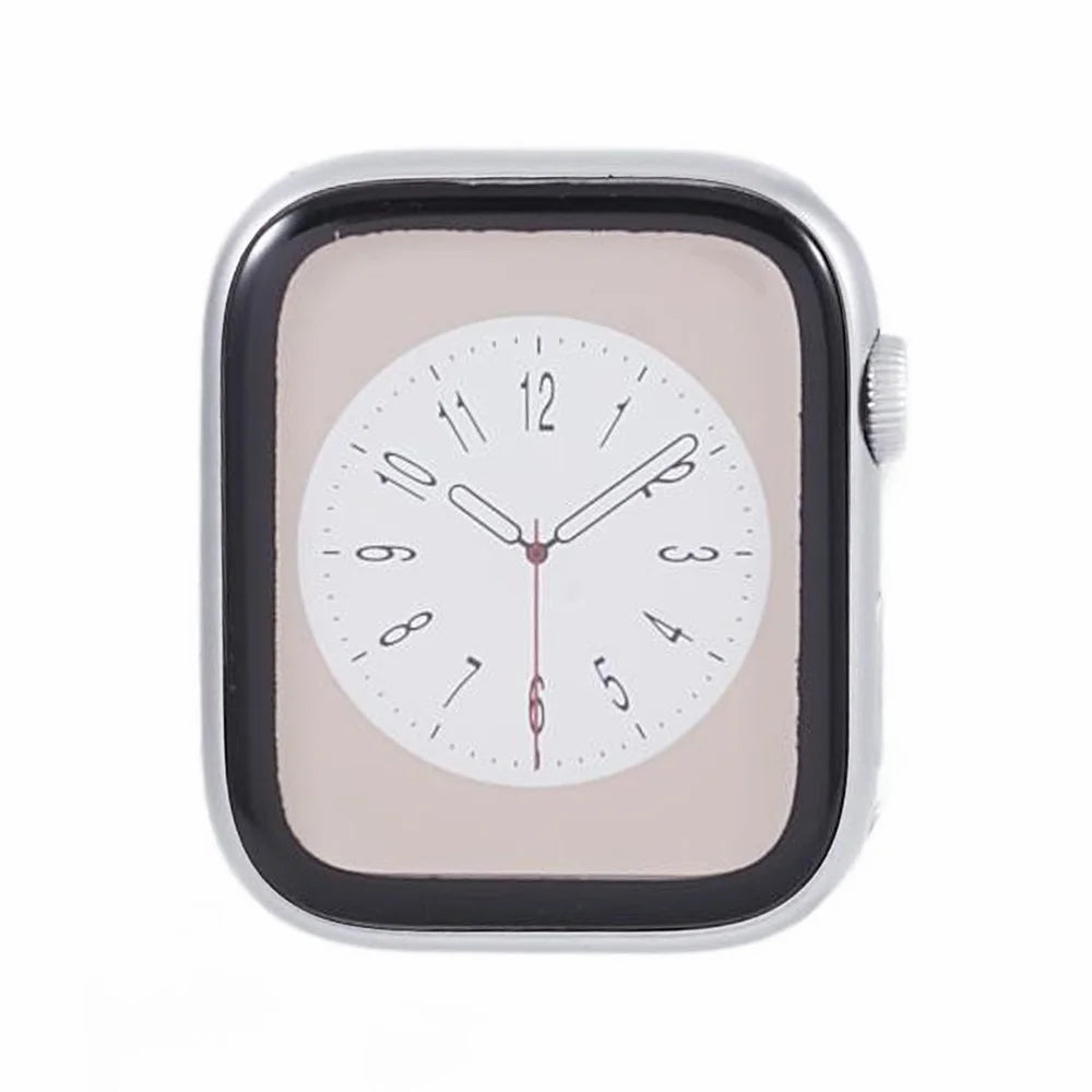 For Apple Watch Series 9 45mm Color Screen Dummy Fake Models Non-working Watch Showpiece Props - Silver - 1