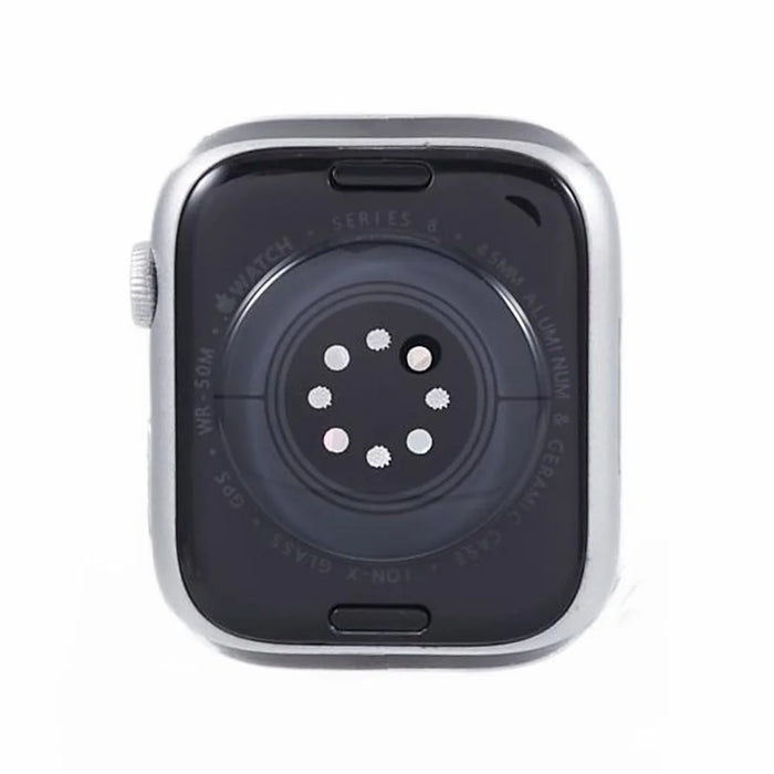 For Apple Watch Series 9 45mm Color Screen Dummy Fake Models Non-working Watch Showpiece Props - Silver - 2