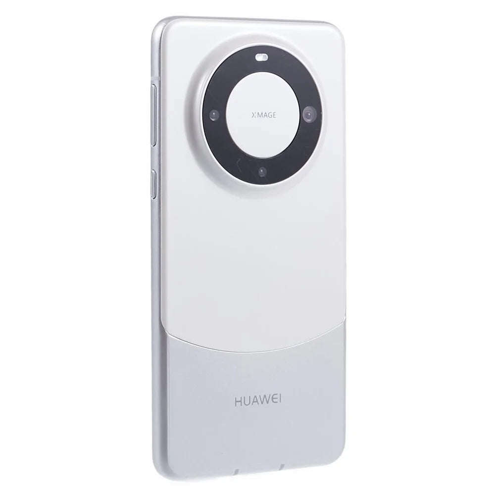 For Huawei Mate 60 Display Model Phone Black Screen Fake 1:1 Scale Non-Working Phone Dummy - Silver - 1