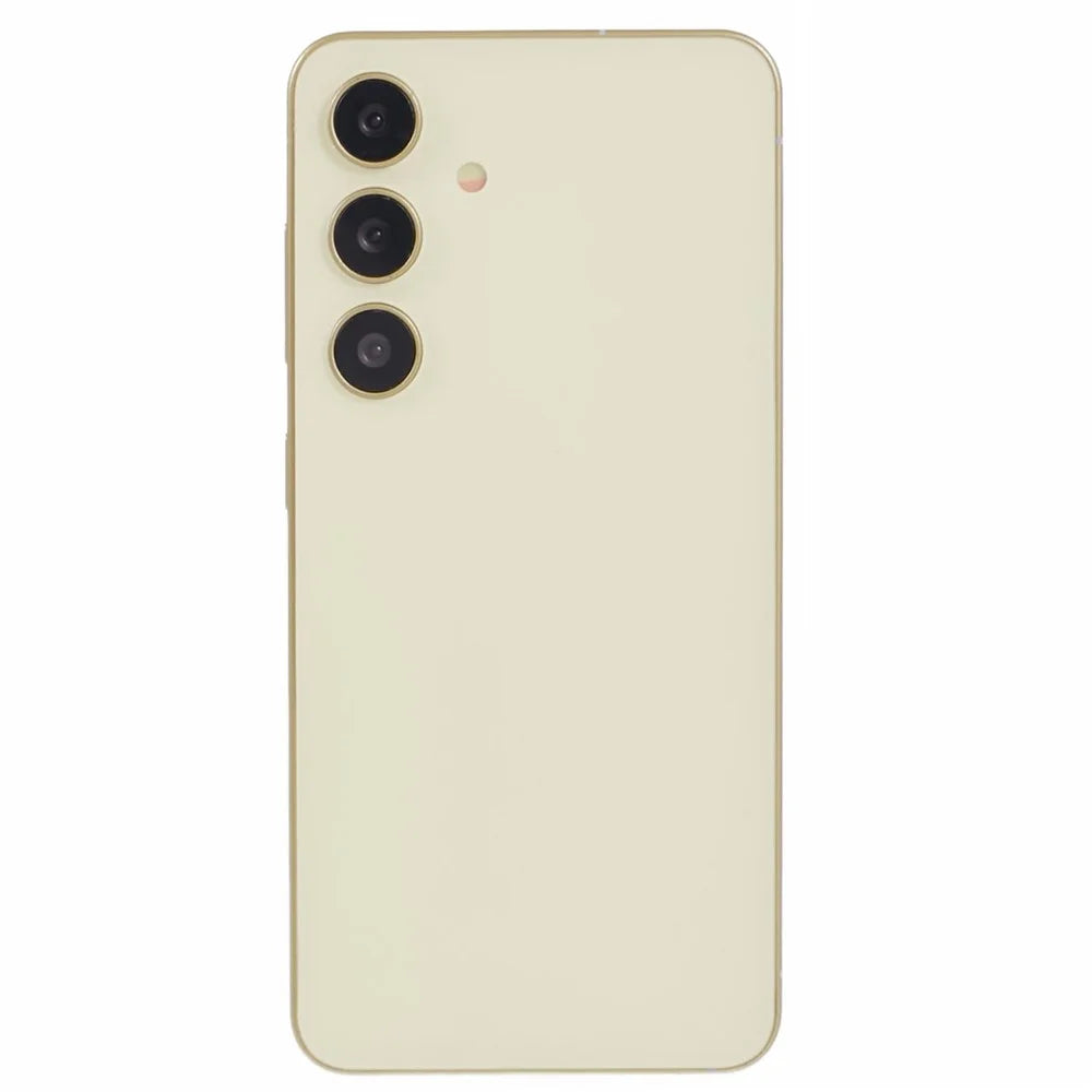For Samsung Galaxy S24 Dummy Phone Model Non-Working Fake Phone Display Model Toy (Without Logo) - Amber Yellow - 3