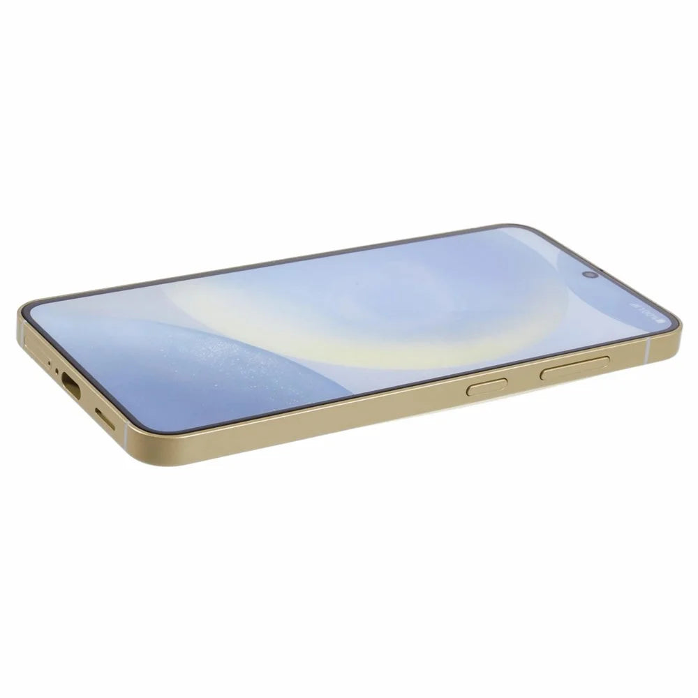 For Samsung Galaxy S24 Dummy Phone Model Non-Working Fake Phone Display Model Toy (Without Logo) - Amber Yellow - 5