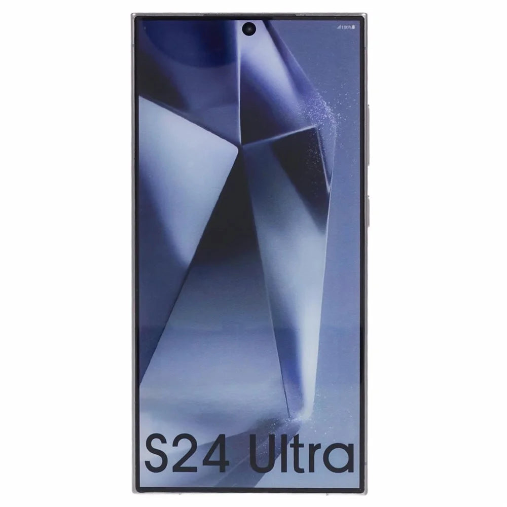 For Samsung Galaxy S24 Ultra Non-Working Phone Dummy Display Model Color Screen Phone Toy (Without Logo) - Cobalt Violet - 2