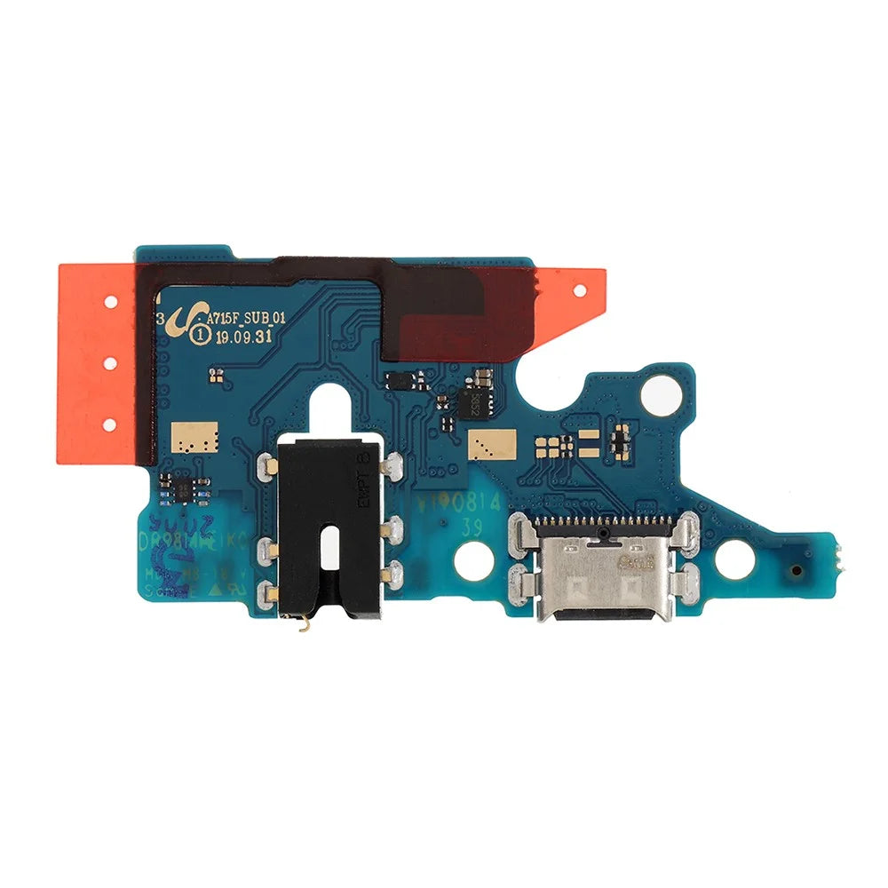 OEM Charging Port Flex Cable replacement Part (without Logo) for Samsung Galaxy A71 4G SM-A715 - 1