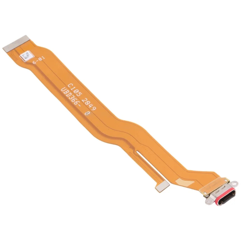For Oppo Reno5 4G Dock Connector Charging Port Flex Cable Repair Part (Without Logo) - 2