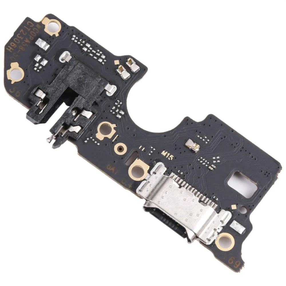 For Oppo A78 5G Dock Connector Charging Port Flex Cable Repair Part (Without Logo) - 3