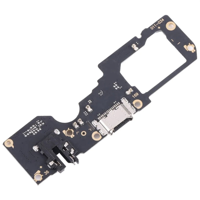 For Oppo A78 4G Dock Connector Charging Port Flex Cable Repair Part (Without Logo) - 3