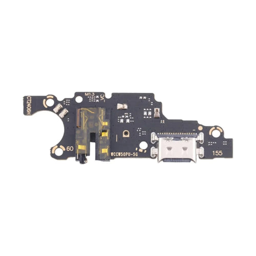 For Honor Play 50 Plus 5G Dock Connector Charging Port Flex Cable Repair Part (Without Logo) - 1