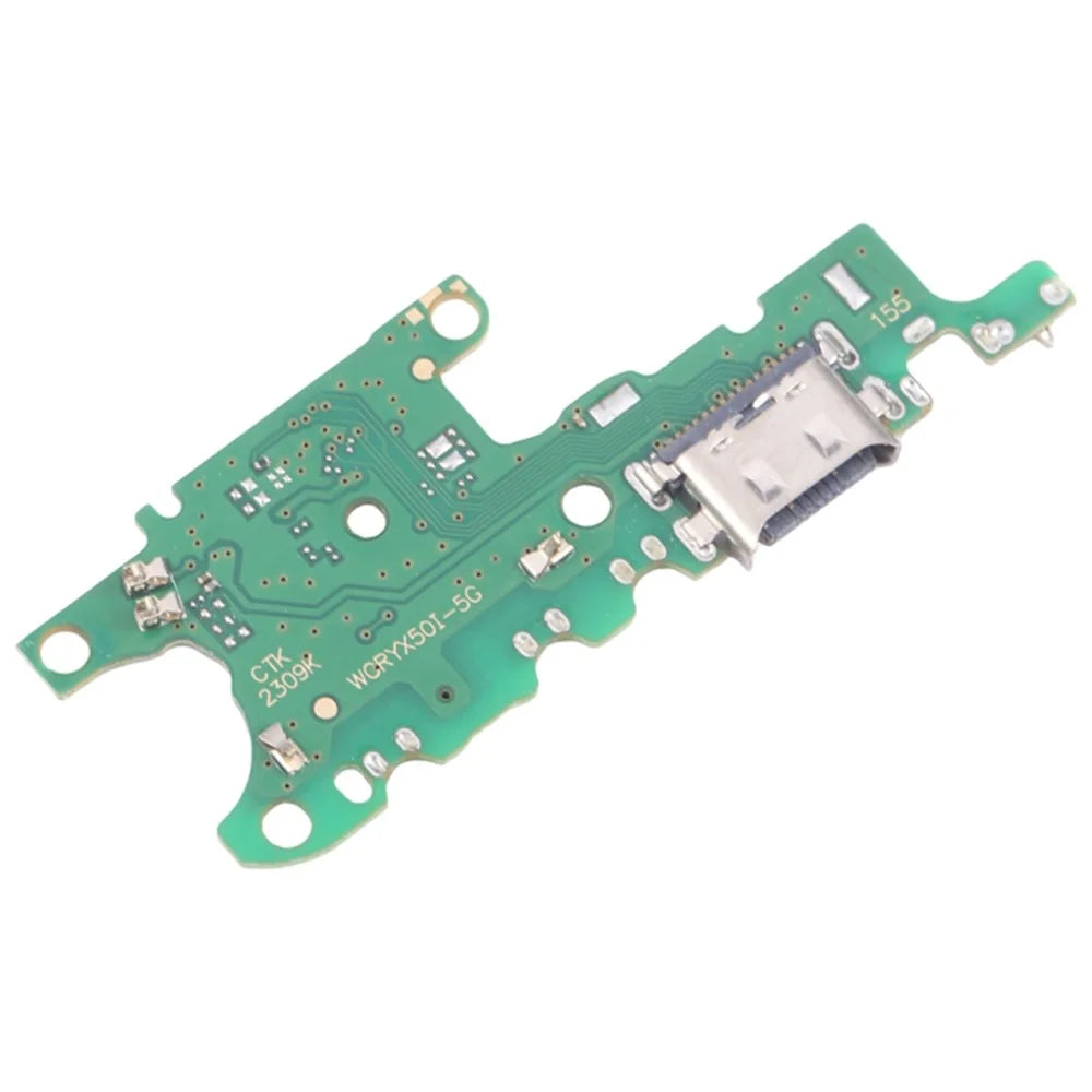 For Honor X8a 4G Dock Connector Charging Port Flex Cable Repair Part (Without Logo) - 3