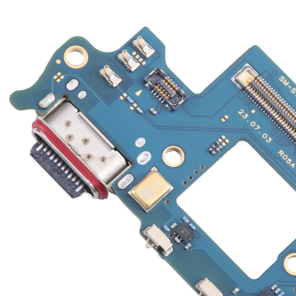 For Samsung Galaxy S23 FE S711 Dock Connector Charging Port Flex Cable Repair Part (Without Logo) - 4