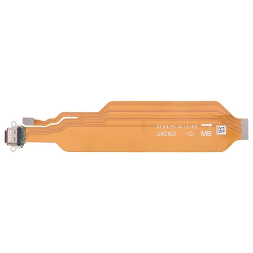 For Oppo Reno12 Pro 5G (Global) Dock Connector Charging Port Flex Cable Repair Part (Without Logo) - 1