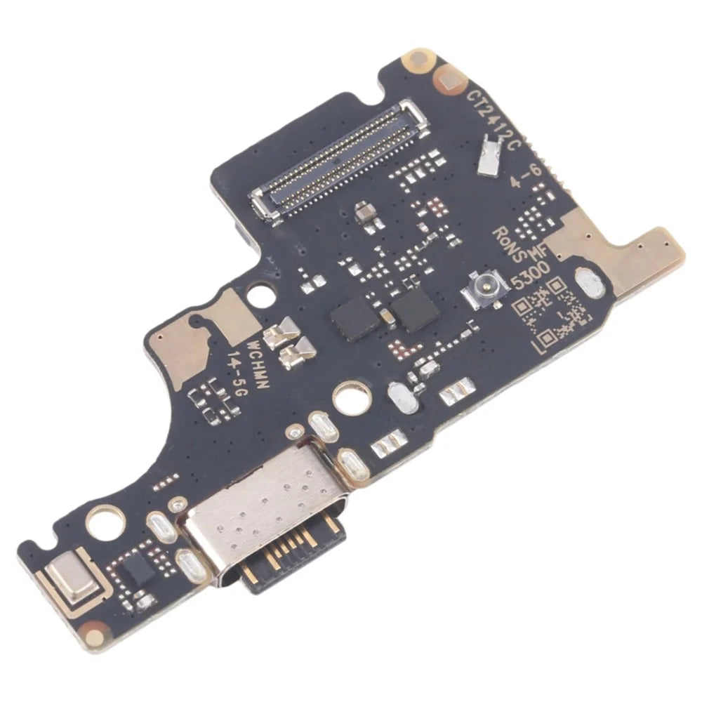For Xiaomi Redmi Note 14 5G Assembly Charging Port Flex Cable with IC Part (Without Logo) - 3