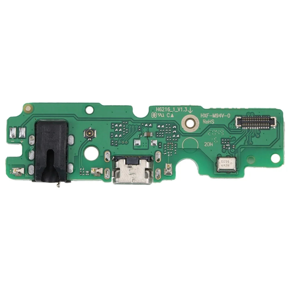 For TECNO Spark 6 KE7 Dock Connector Charging Port Flex Cable Repair Part (Without Logo) - 1